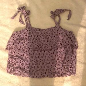 American Eagle Purple blouse